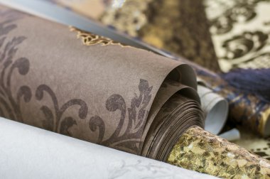 Duvarlar için duvar kağıdı. Sanat fotoğraf makro