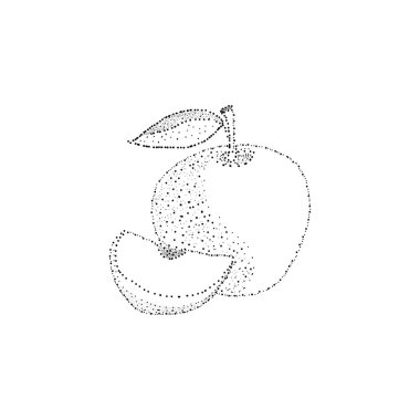  Soyut yumurta vektör çizimi. Mutlu Paskalyalar 'ın aralıksız çizimleri. Asgari düzeyde. Çizim