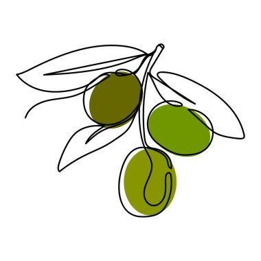 Silüette bir sıra zeytin dalı uzatın. Asgari düzeyde. Kartlar, parti davetiyeleri, posterler, çıkartmalar, giysiler için mükemmel. Siyah soyut simge