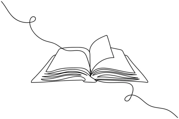 Silüet halinde açık bir kitap satırı devam ediyor. Doğrusal biçimlendirilmiş. Minimalist. 