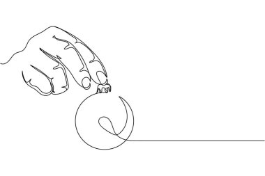 Devamlı bir el ele tutuşmalar, beyaz bir arka planda siluet şeklinde gösterişli noeller. Doğrusal stil. Minimalist. Mutlu yıllar 2022 konsepti.