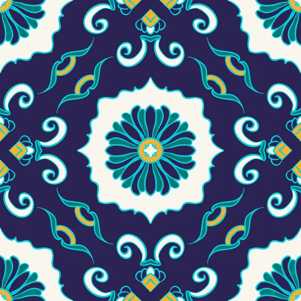 Vektör sorunsuz doku. Güzel renkli desen tasarım ve moda dekoratif elemanları ile için