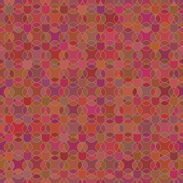 Mosaico geométrico patrón sin costura — Vector de stock