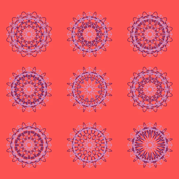 Круглый набор красок — стоковый вектор