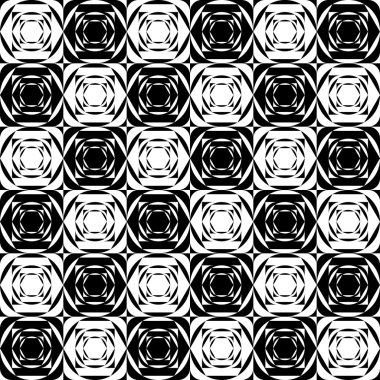 siyah ve beyaz geometrik desen