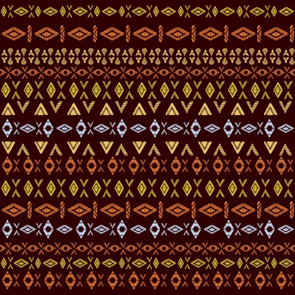 Modèle ethnique tribal — Image vectorielle