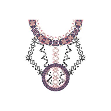 Boyun tasarım moda için etnik tarzda