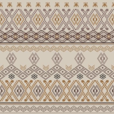Etnik kabile geometrik desen