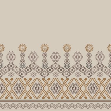 Etnik kabile geometrik desen