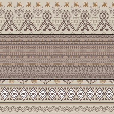 Etnik kabile geometrik desen