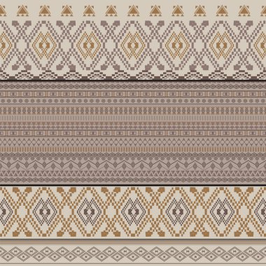 Etnik kabile geometrik desen