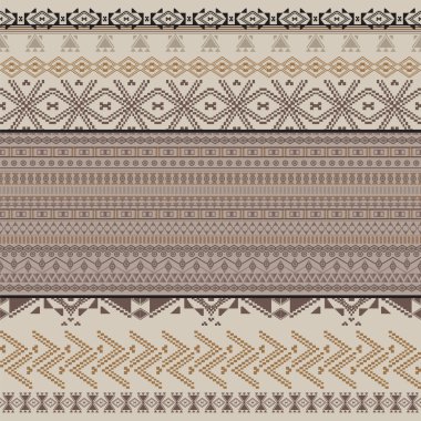 Etnik kabile geometrik desen