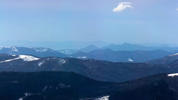 Waves of mountains