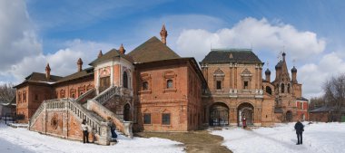 Rusya. Moskova'da Büyükşehir odası Krutitsa Manastırı.