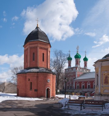 Rusya. Vysokopetrovsky Manastırı, Moskova.