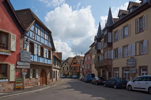 Reizen wijnroute in Frankrijk. La route des vins. — Stockfoto