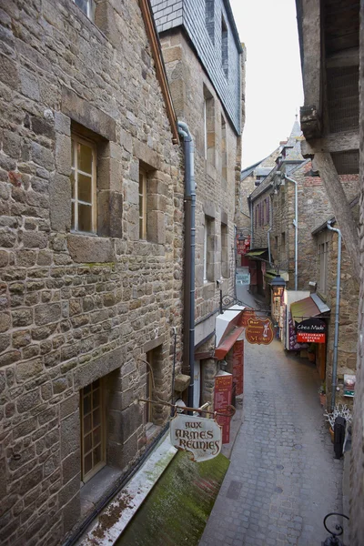 En Francia. Mont Saint-Michel en invierno . —  Fotos de Stock