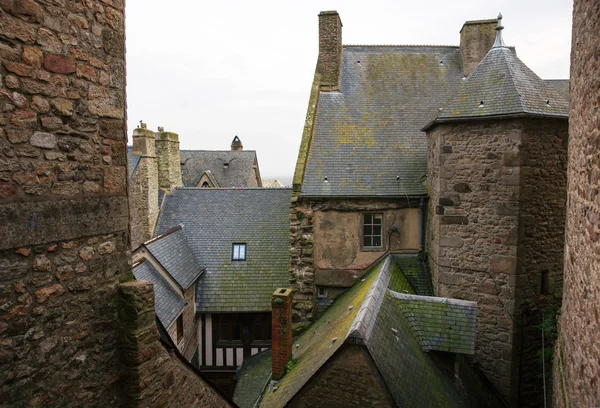 En Francia. Mont Saint-Michel en invierno . —  Fotos de Stock