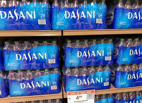 Orlando Usa Cases Dasani Purified Water Publix Grocery Store Orlando — Stock Photo, Image