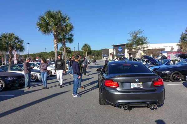 Orlando Usa Mart 2020 Bir Bmw Otomobili Halka Açık Otomobil — Stok fotoğraf