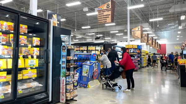 Orlando Usa December 2020 Overview Multiple Aisles Bravo Market Grocery — 스톡 사진