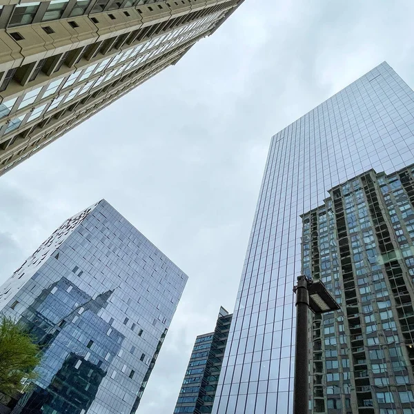 Atlanta Usa Mars 2021 Bostäder Och Företagsbyggnader Stadsdelen Buckhead Atlanta — Stockfoto