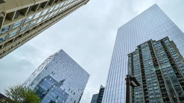 Atlanta Usa Mars 2021 Bostäder Och Företagsbyggnader Stadsdelen Buckhead Atlanta — Stockfoto