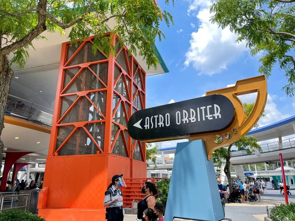 Orlando États Unis Mai 2021 Tour Astro Orbiter Disney World — Photo