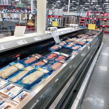 Florida, Orlando 'daki Nona Gölü' ndeki Laureate Park mahallesindeki bir köpek parkında bir fileto..