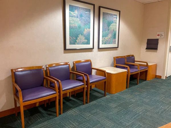 Atlanta Usa March 2021 Piedmont Hospital Waiting Room Outpatient Surgery — 스톡 사진