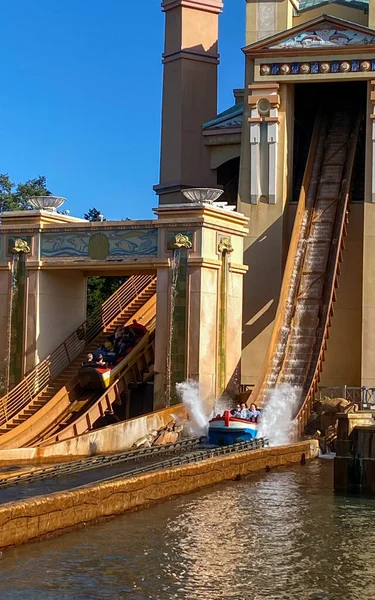 Orlando Eua Dezembro 2019 Viagem Para Atlantis Roller Coaster Passeio — Fotografia de Stock