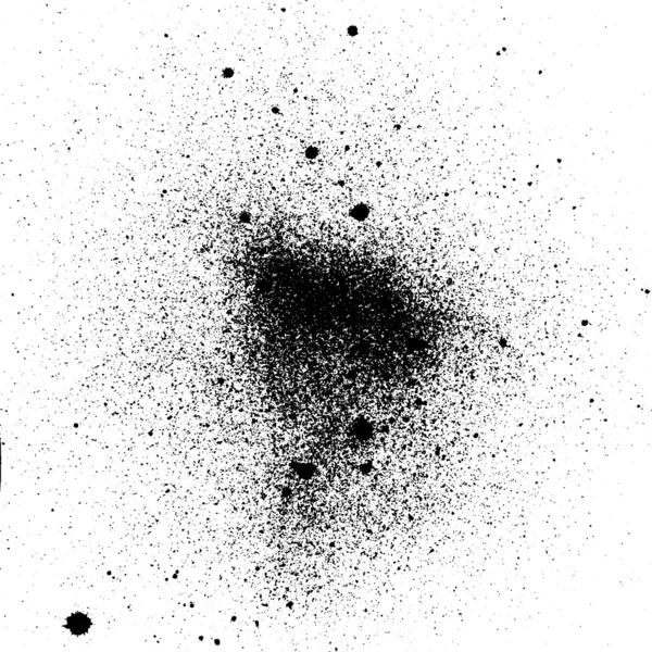 Vektör grunge siyah arka plan su sıçramalarına