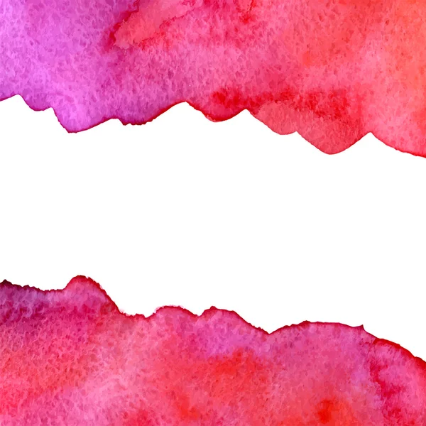 Vektor Grunge Aquarell rosa Hintergrund mit Kopierraum — Stockvektor