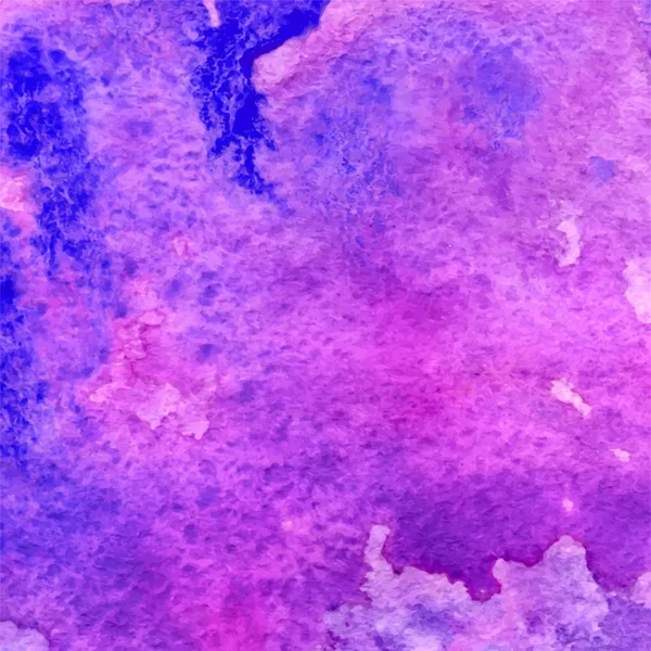 Aquarela ultramarina e violeta grunge fundo —  Vetores de Stock