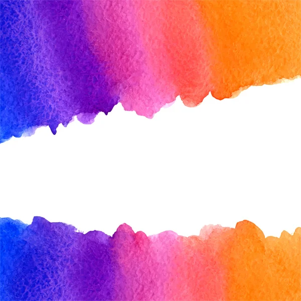 Vektör suluboya mavi, mor, pembe ve turuncu degrade arka plan kopya alanı ile