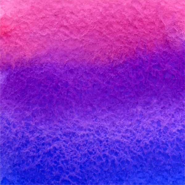 Aquarell-Farbverlauf rosa, lila und blauen Grunge-Hintergrund — Stockvektor