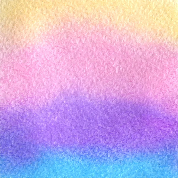 Vector aquarel regenboog achtergrond in lichte, zachte kleuren — Stockvector