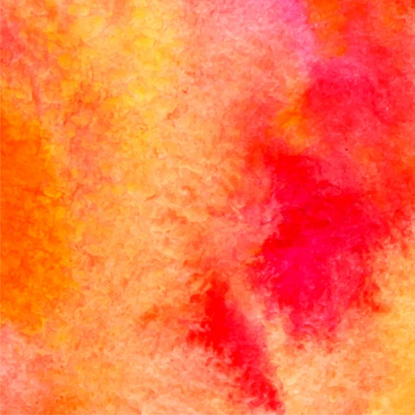 Vecteur aquarelle illustration rose et orange résumé backgrou — Image vectorielle