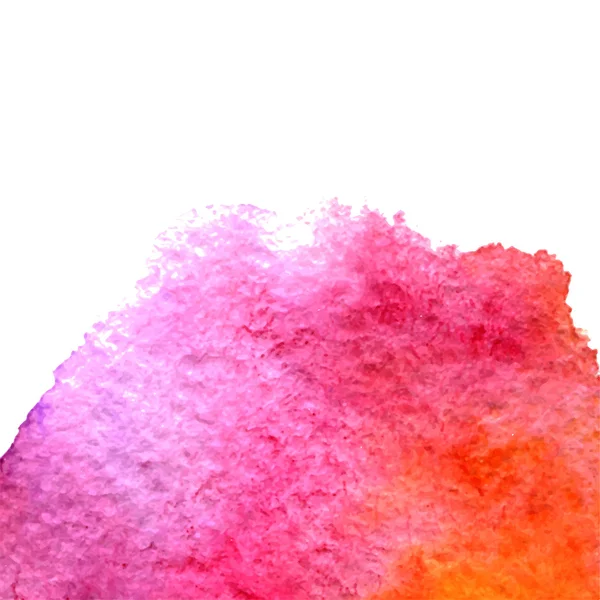 Tle plama różowy farba akwarela ilustracja z wektor — Wektor stockowy