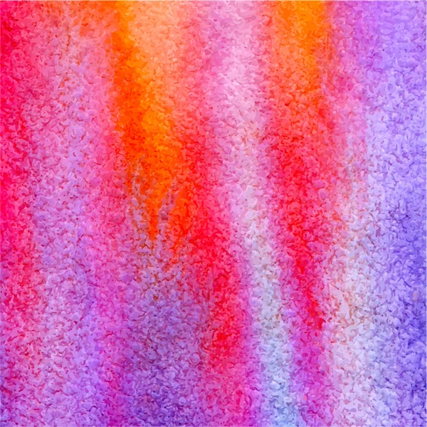 Vetor aquarela ilustração abstrato rosa, violeta e laranja — Vetor de Stock