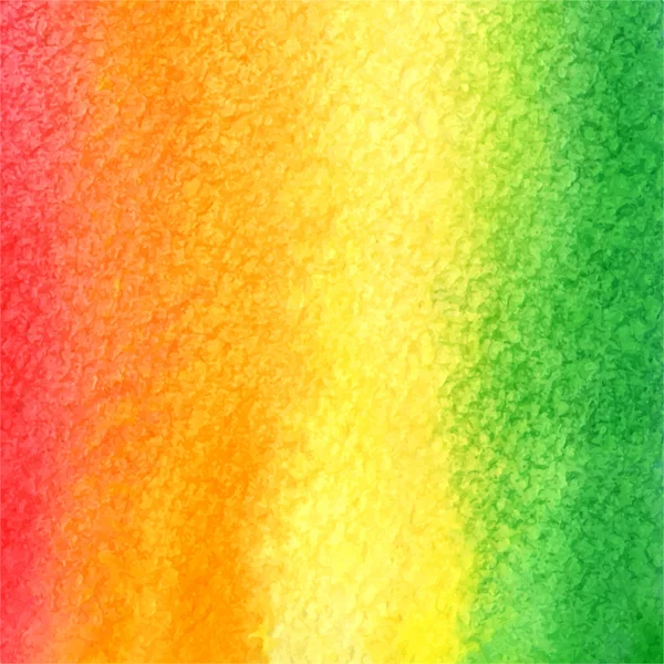 vector watercolor background in pink, orange, yellow and green c