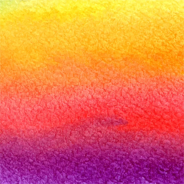 Vector watercolor background in pink, orange, yellow and violet — Διανυσματικό Αρχείο