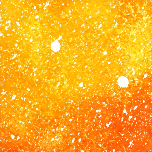 Vettore astratto arancione acquerello sfondo cosmico con bianco s — Vettoriale Stock