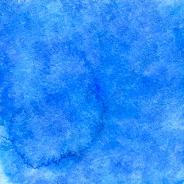 Vetor azul fundo aquarela — Vetor de Stock