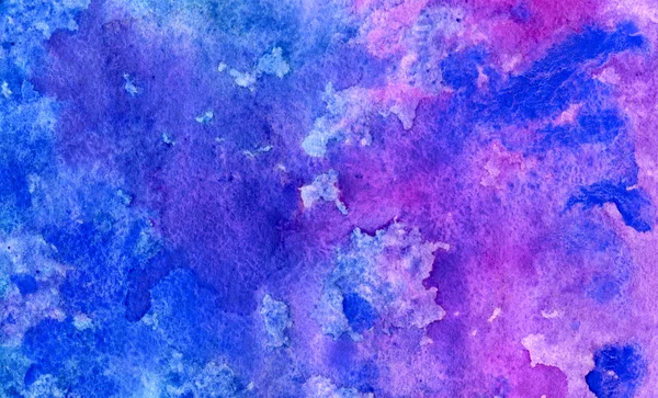 Suluboya arka plan mavi ve mor