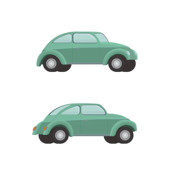 Retro Samochód Ilustracja Pojazdu Wektora — Wektor stockowy