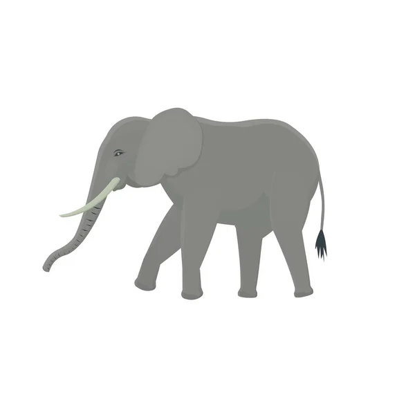 Éléphant Éléphant Animal Illustration Vectorielle — Image vectorielle