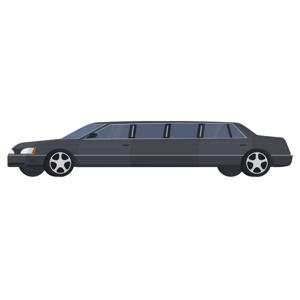 Limousine Auto Lusso Illustrazione Vettoriale — Vettoriale Stock