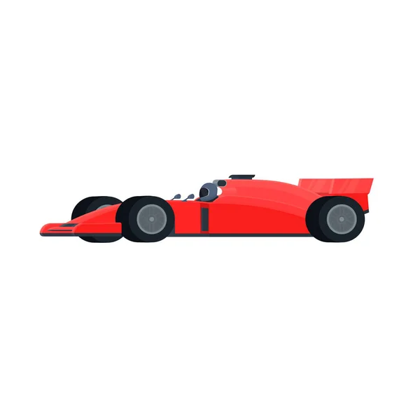 Formula Car Racing Car Vector Illustration Stock Vector