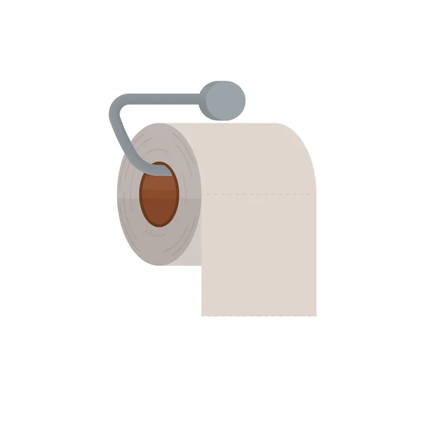 Toilettenpapierrolle Vektorillustration — Stockvektor